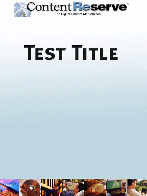 Cover image for Test Title 1